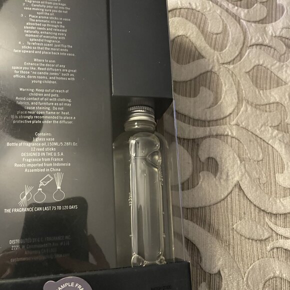 Apple Cinnamon High Fragrance Decorative Reed Diffuser NEW - Picture 4 of 4